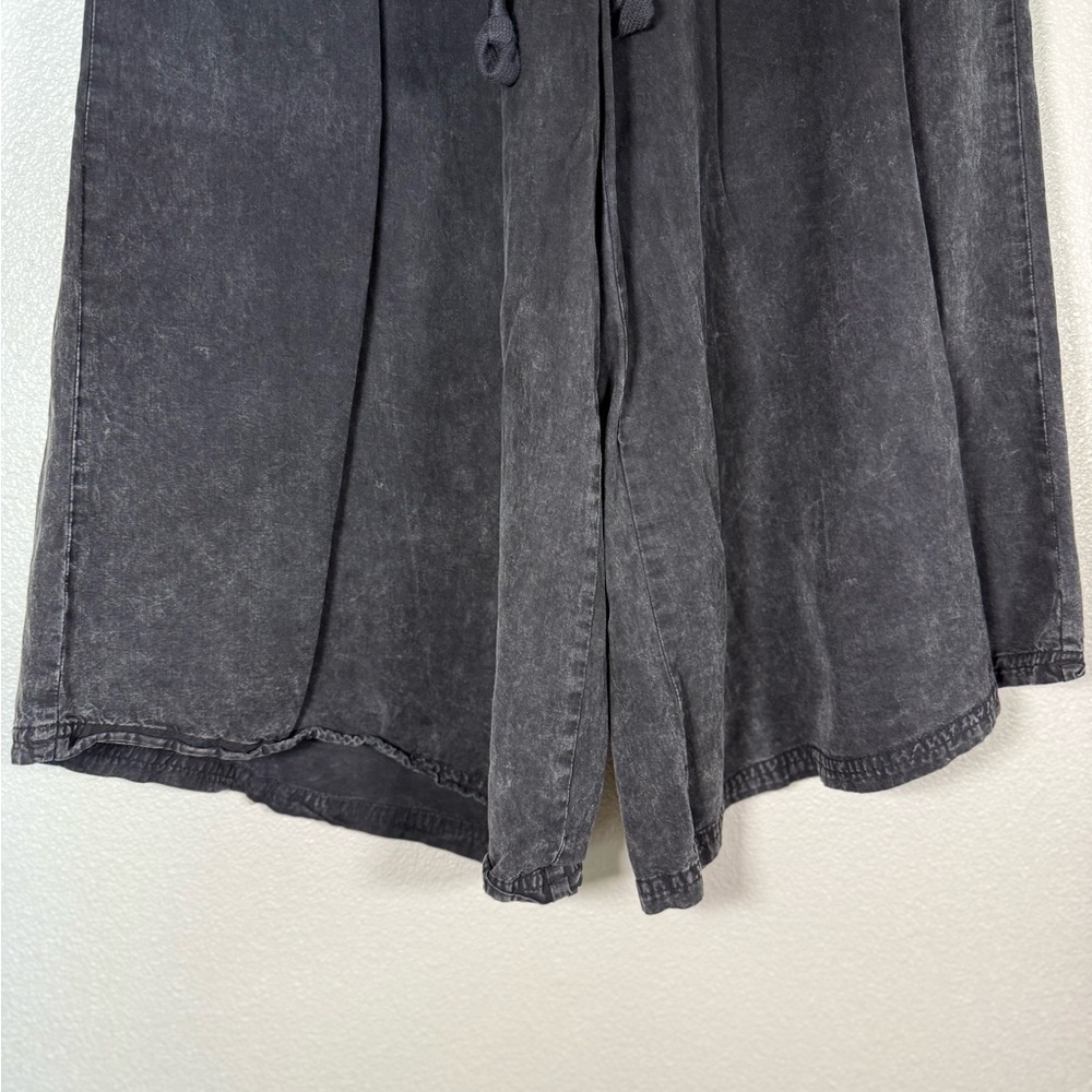 Anthropologie Saturday Sunday Eudora Cropped Wide-Leg Pants Medium Petite B6 - Picture 10 of 12